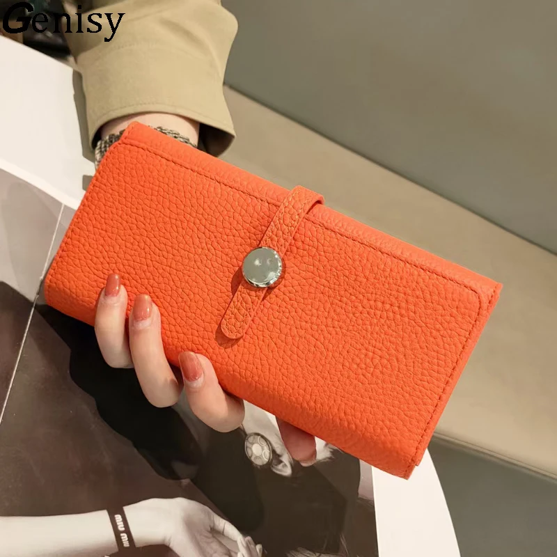 Women'S Bags Top 10 - Cartera de cuero genuino para mujer,