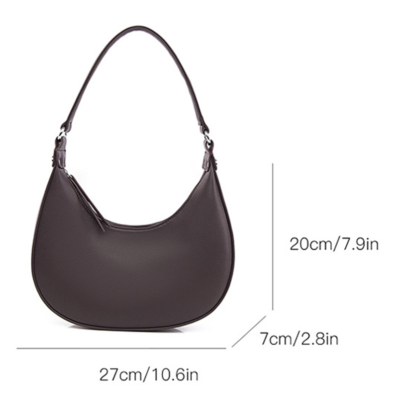 Bolso de moda con forma de med - Half Moon Crescent reseña y precio