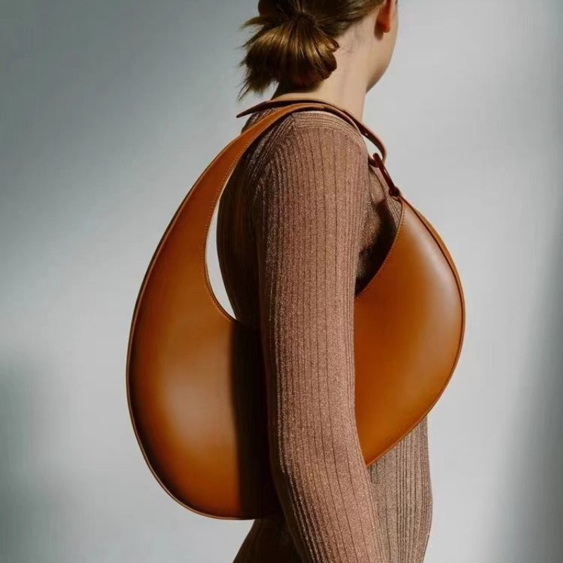 1PCS Bolso de Hombro en Forma  - Half Moon Crescent reseña y precio