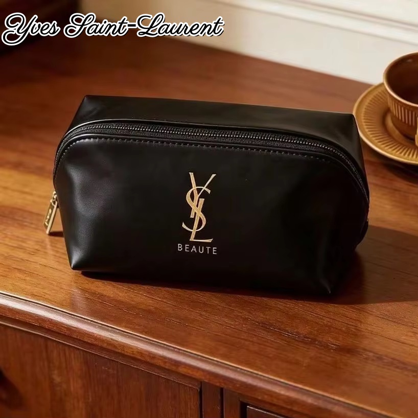 Bolsa de cosméticos YSL de gra - Women Bags Ysl reseña y precio