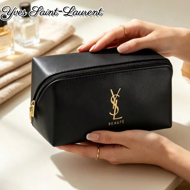 Bolsa de cosméticos YSL de gra - Women Bags Ysl reseña y precio