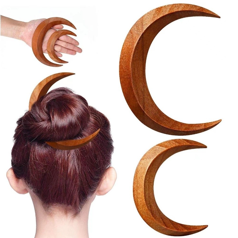 Horquilla de Pelo Elegante de  - Half Moon Crescent reseña y precio