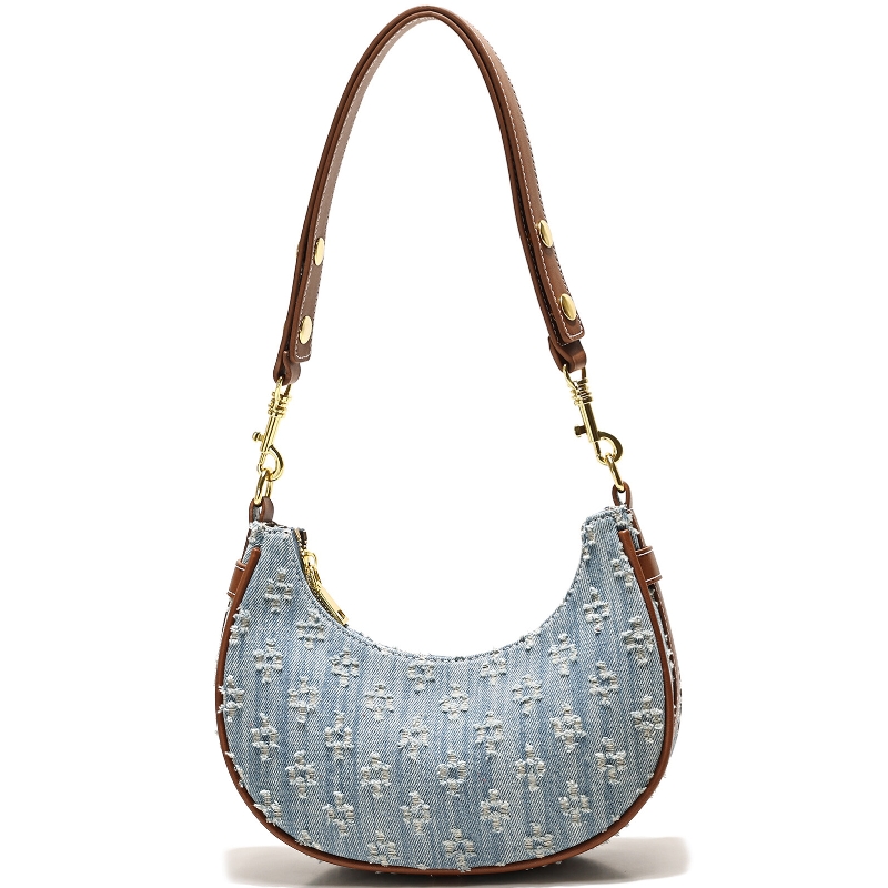 Bolso Hobo de Mezclilla de Mod - Half Moon Crescent reseña y precio
