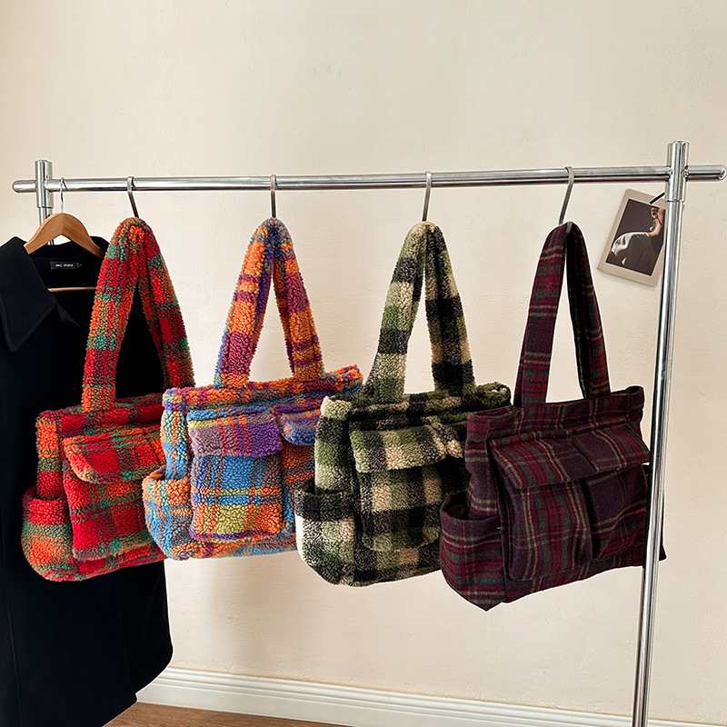 Bolsos de mano de lana de cord - Women Handheld Bags reseña y precio
