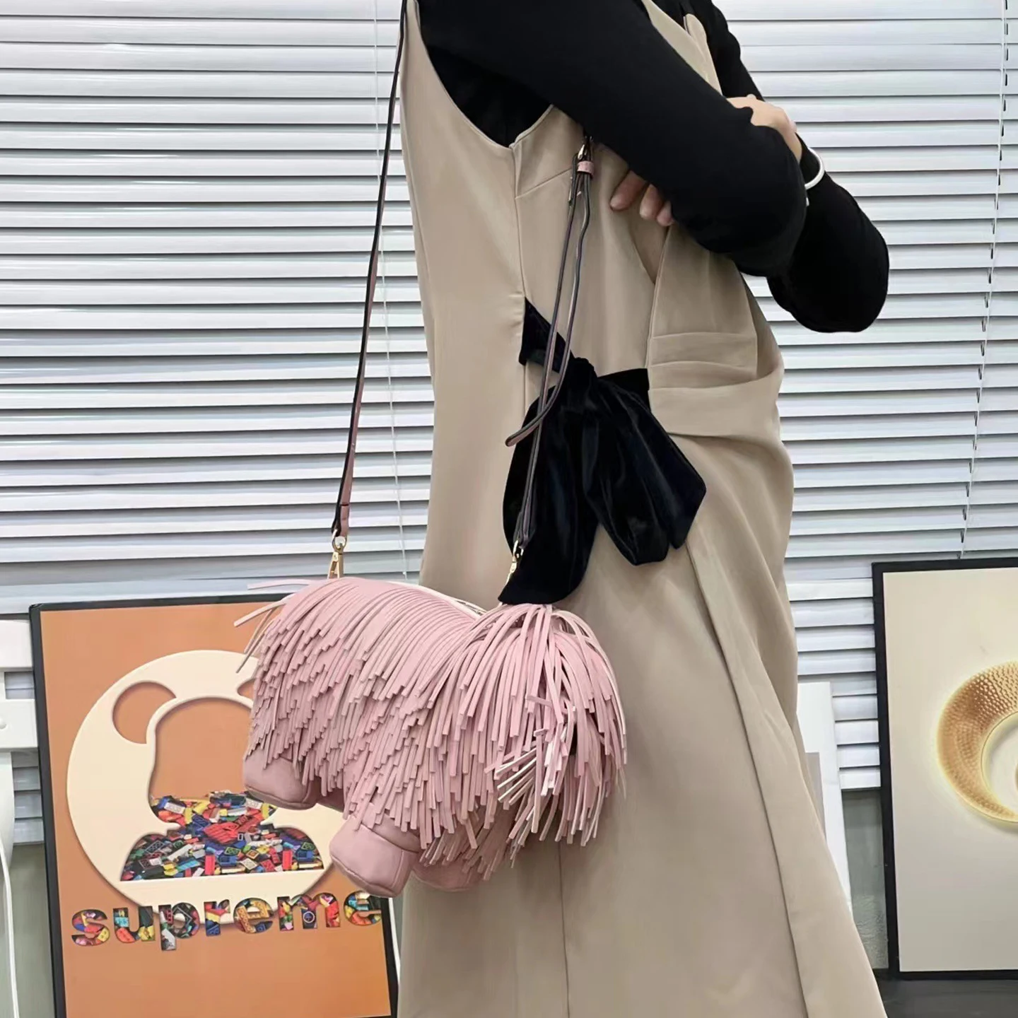Nuevo Bolso con Borlas en Form - Women'S Bags New Look reseña y precio