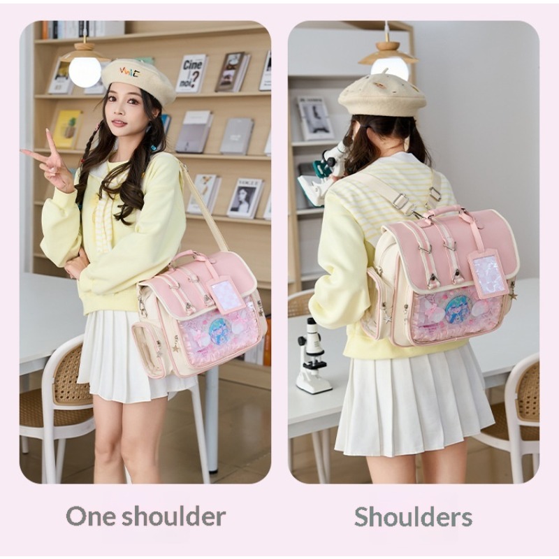 Mochila escolar japonesa para  - Women Handheld Bags reseña y precio
