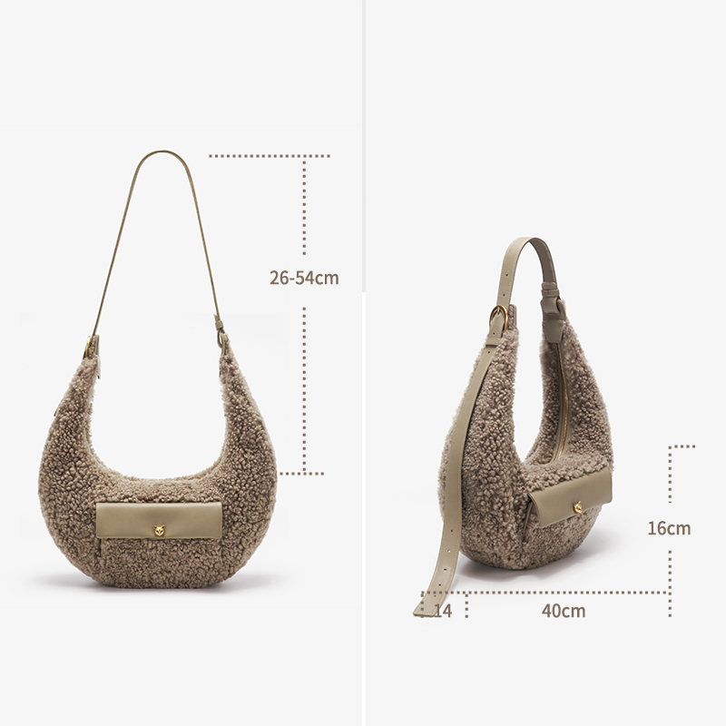 Nuevo bolso Semicircular cruza - Half Moon Crescent reseña y precio