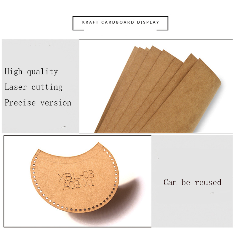 Plantilla de papel Kraft hecha - Women X Bags reseña y precio