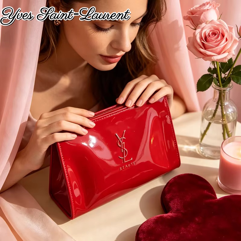 Bolsa de cosméticos con cremal - Women Bags Ysl reseña y precio