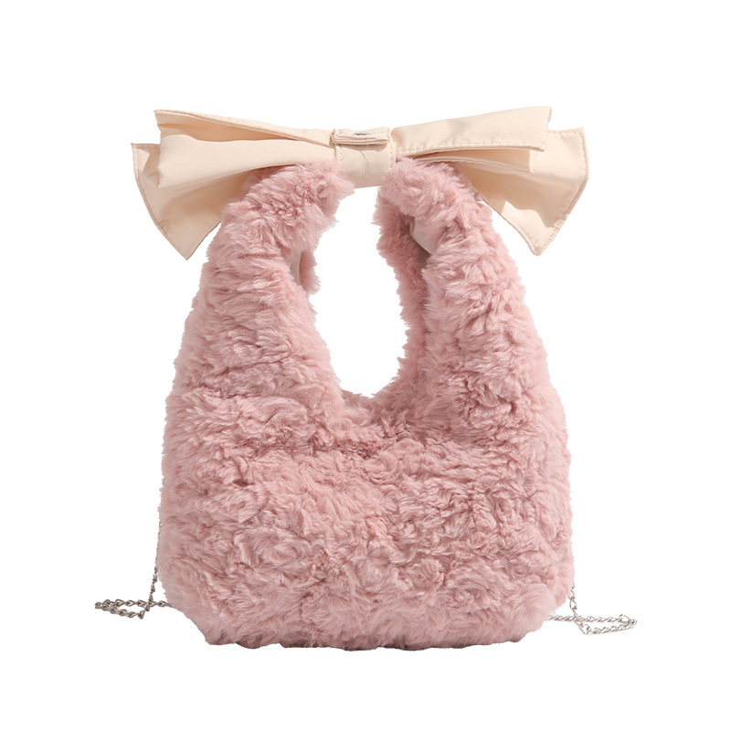 Bolso de Mano de Peluche con L - Women Bags Wholesale reseña y precio