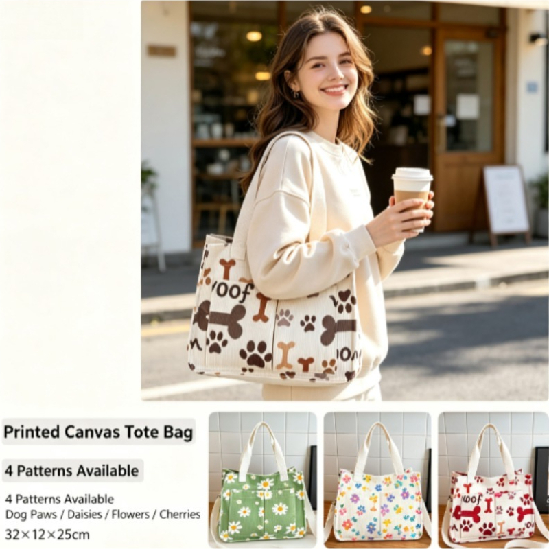 Bolsa Ecológica de Pana a la M - Women Handheld Bags reseña y precio