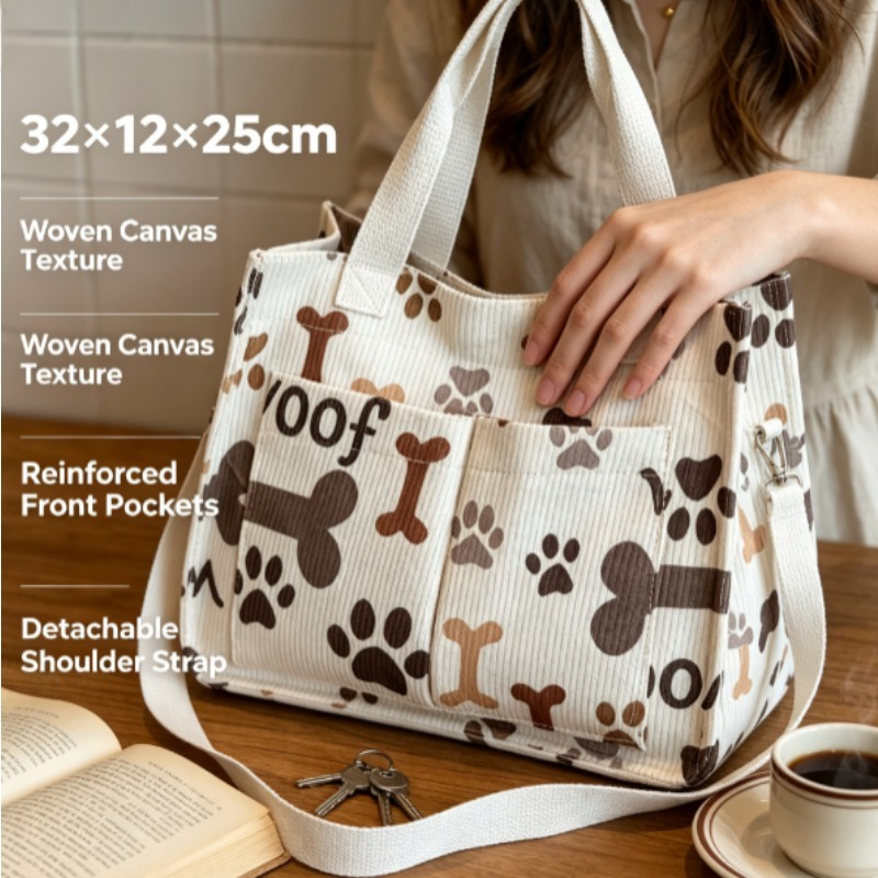 Bolsa Ecológica de Pana a la M - Women Handheld Bags reseña y precio