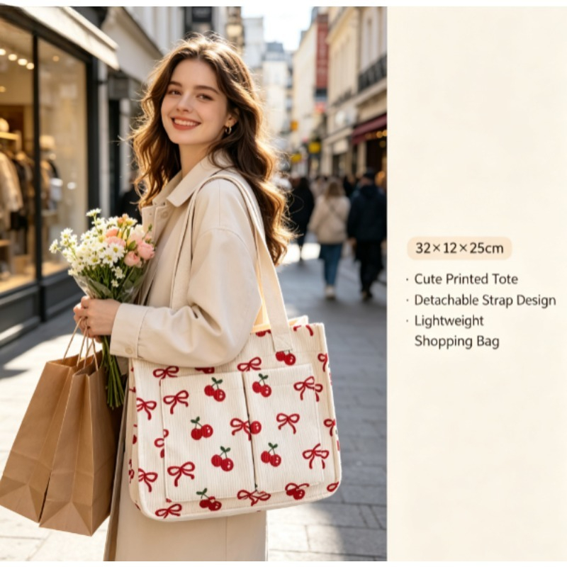 Bolsa Ecológica de Pana a la M - Women Handheld Bags reseña y precio