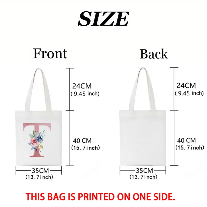 Bolso de lona con estampado de - Women Handheld Bags reseña y precio